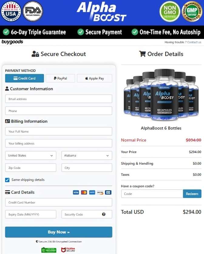 alpha-boost-Secure-CheckoutPage